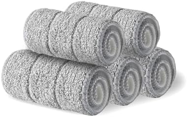 24" Microfiber Mop Pads Reusable Mop Heads 5 Pack by YOUSHANGJIA