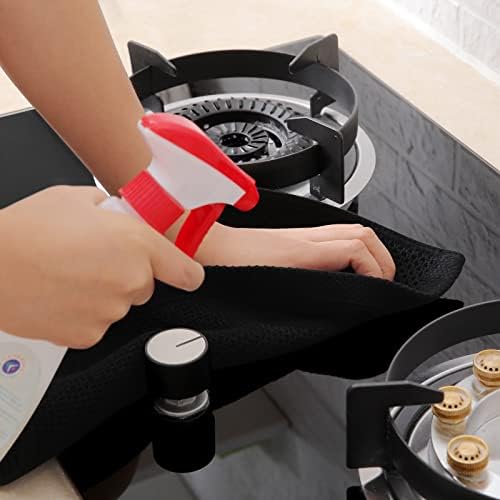 Homaxy 100% Cotton Waffle Weave Kitchen Dish Towels 8-Pack - Image 5