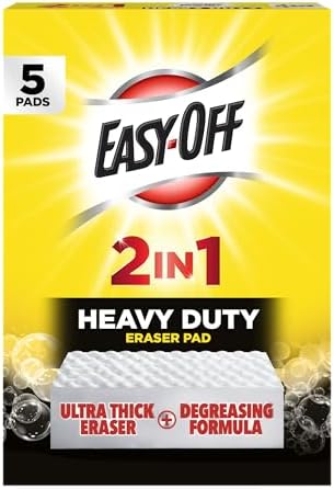 Easy Off® Heavy Duty Degreaser Cleaner, 2-in-1 Cleaning Pads by Easy-OffOvenandGrillCleaner