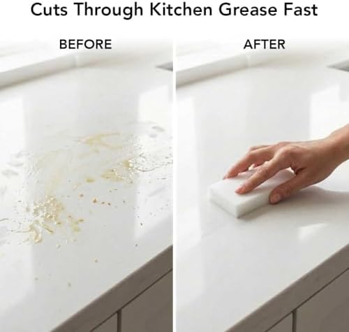 Melamine Cleaning Sponge – Multi-Surface Eraser Sponge, Breakable Design - Image 6