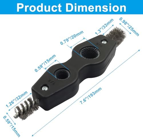 2pcs 4-in-1 Copper Pipe Cleaning Brush Set - Image 3