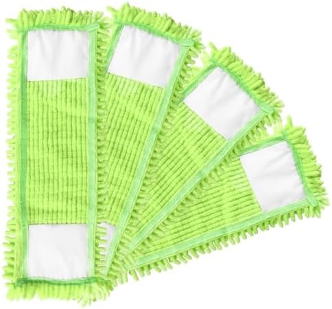 4Pcs Flat Mop Refill Pads, Absorbent by throw