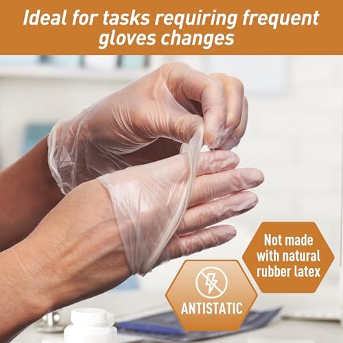 MedPride General Purpose Powder-Free Vinyl Gloves - Image 2