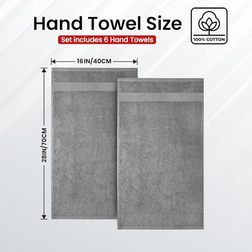 Infinitee Xclusives 100% Cotton Hand Towels - Image 3