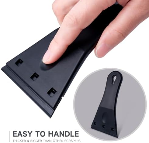 FOSHIO 2-Pack Plastic Razor Blade Scraper - Image 3