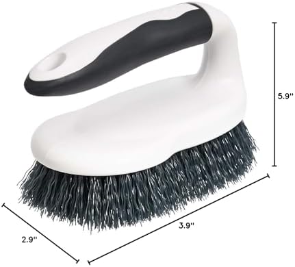 Amazon Basics All Purpose Rectangular Scrub Brush, Hard Bristle, Stiff Bristles - Image 6