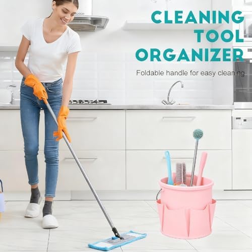 Cleaning Caddy for Cleaning Supplies, 17L Cleaning Supply Caddy - Image 4
