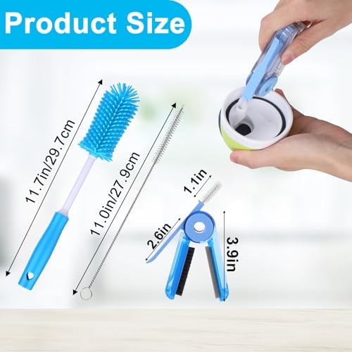 XANGNIER Water Bottle Cleaner Brush Kit - Image 7
