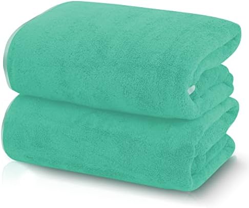 TENSTARS Silk Hemming Bath Towels by TENSTARS