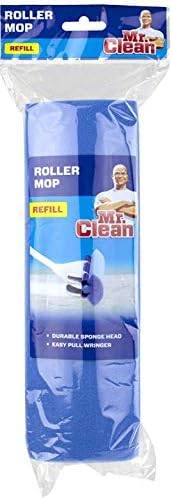 Mr. Clean Heavy Duty Roller Floor Mop Scrubber Sponge Refill Head by MrClean
