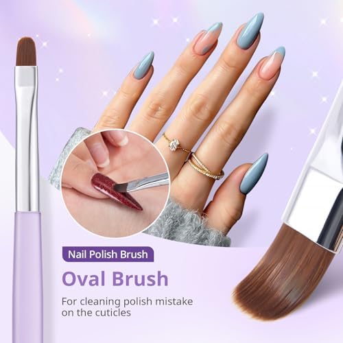 AIRSEE Nail Art Clean Up Brushes - Image 5