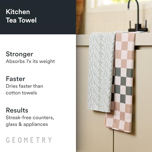 GEOMETRY Kitchen Tea Towels - Image 2