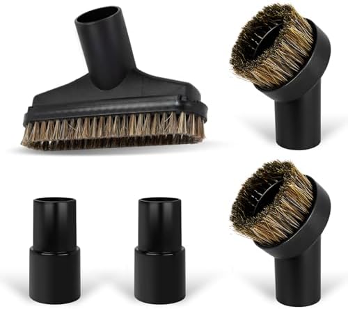 5PCS Horse Hair Brush Vacuum Attachment Set by Unknown