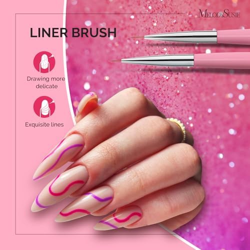 MelodySusie Nail Art Brushes Set - Image 4