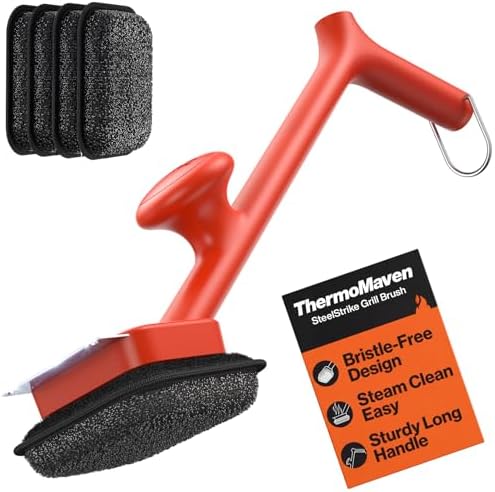 ThermoMaven Bristle-Free Grill Brush by ThermoMaven