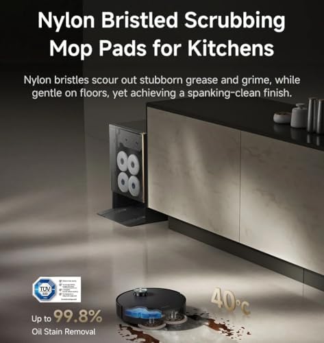 DREAME Nylon Bristle Scrubbing Mop Pad - Image 2