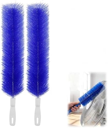 Bendable Microfiber Head, 2026 Fan Cleaner Brush Reusable Dust Remover Washable by Unknown