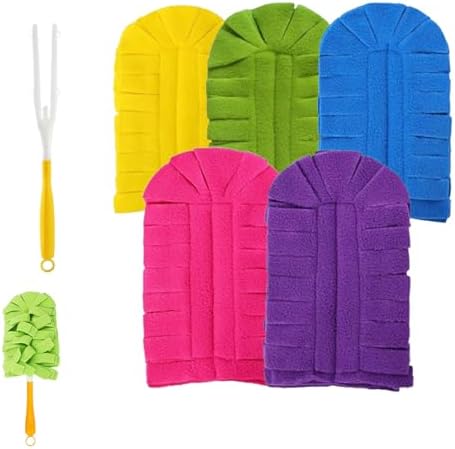 Reusable Chenille Microfiber Dust Duster, 360° Electrostatic Duster Refills — by Unknown