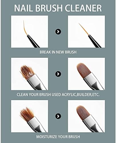 Brush Cleaner for Nail Brush Fast Cleaning Nail Brush Cleaner Easy To Use For - Image 2
