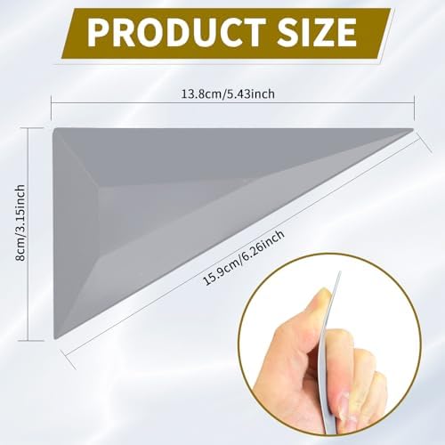 5 PCS Window Tint Squeegee Triangle Contour Squeegee Window Tint Tools Card - Image 2