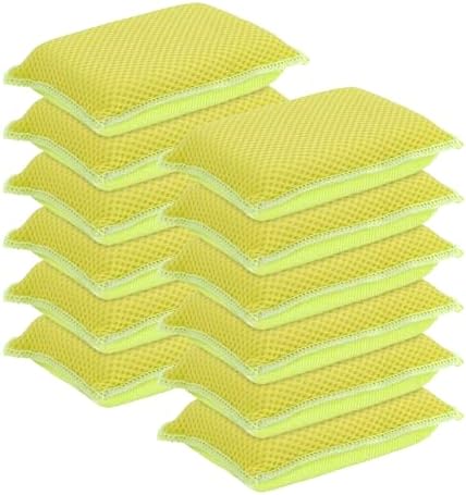 Microfiber Non-Scratch Dish & Kitchen Scrubber Heavy-Duty Household Cleaning by Superio