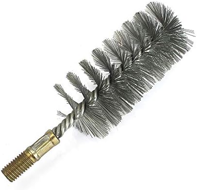 2" Stainless Steel Round Pipe Tube Cylinder Bores Wire Cleaning Brush 50mm by Baisiky