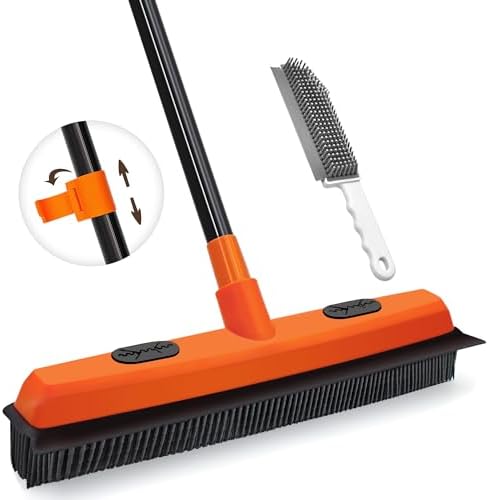 JEHONN Rubber Broom Carpet Rake by JEHONN