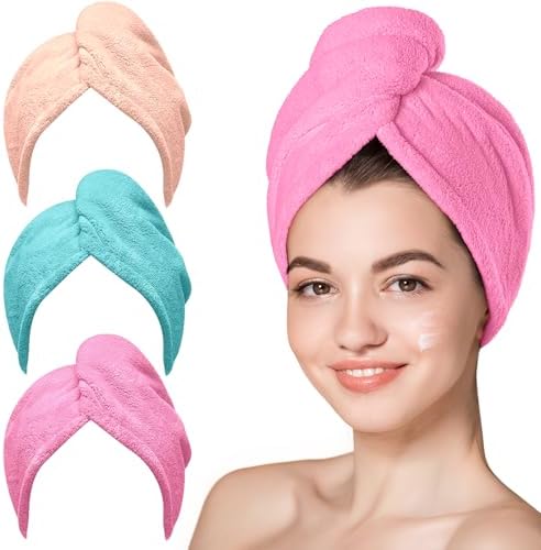 Hicober Microfiber Hair Towel Wrap by Hicober