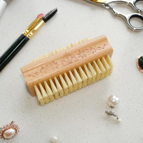 Wooden Fingernail Brush, Nail Scrubber Crush - Image 7