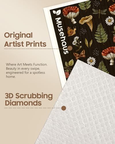 5 Pack Reusable Swedish Dishcloths - Image 2