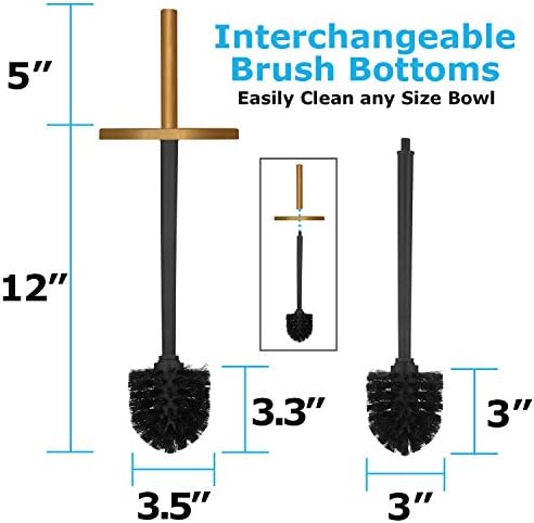 Blue Donuts Toilet Brush and Plunger Set - Image 5