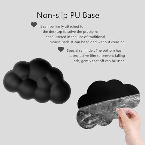 Cloud Mouse Pad Keyboard Wrist Rest 4PCS Extended Large Galaxy Desk Mat Pad Set - Image 7
