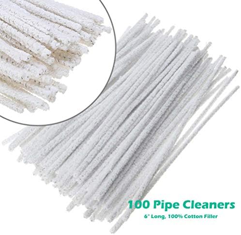 Pipe Cleaners Tool Set 100 pcs Pipe Cleaners Crafts 1pc Pipe Tamper Reamer 1pc - Image 4