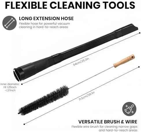 25" Flexible Dryer Vent Cleaner Kit - Image 2