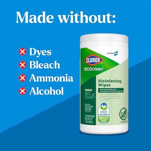 CloroxPro Clorox EcoClean Disinfecting Wipes, Made - Image 4