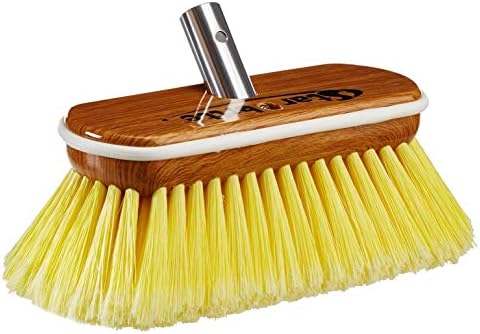 STAR BRITE 8" Soft Bristle Yellow Extend-A-Brush Compatible Wash Brush by Starbrite