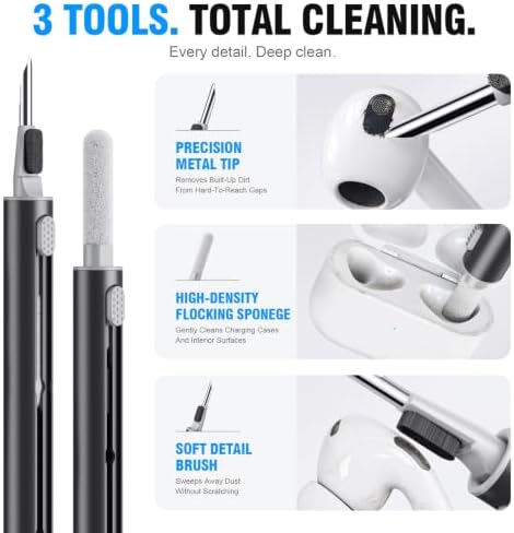 Hyashee Cleaner Kit for Airpods Pro 1 2 3 Multi-Function Cleaning Pen - Image 5