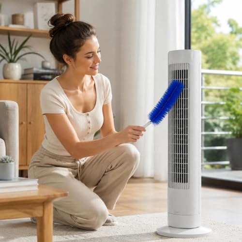 Fan Cleaning Brush, 2026 New Bendable Microfiber Head Dusting Brushes - Image 5