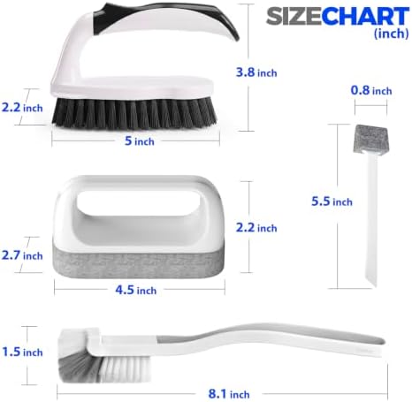 Holikme 7 Pack Cleaning Brush Scrub Brush Kitchen Brush - Image 6