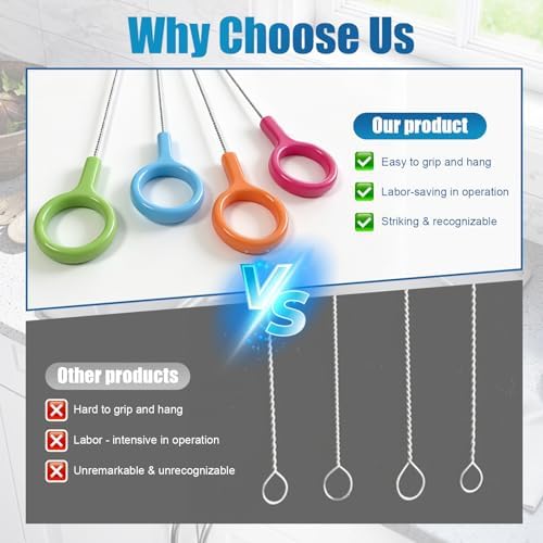AONEZ 4 Pcs Straw Cleaner Brush Set - Image 5