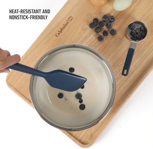 Calphalon Edge Silicone Scraper, Flexible Kitchen Scraper Spatula - Image 3