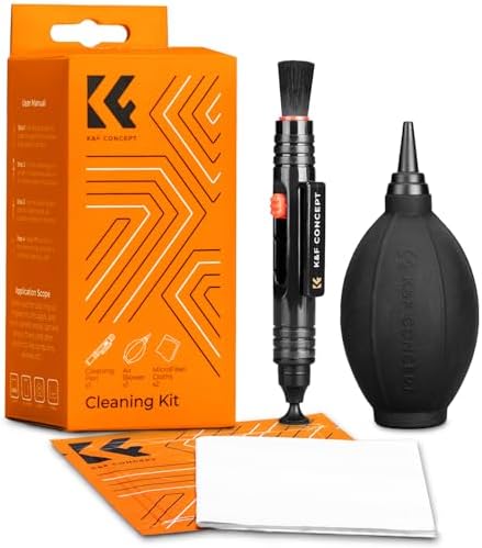 K&F CONCEPT 4 in 1 Camera Lens Cleaning Kit by KFCONCEPT