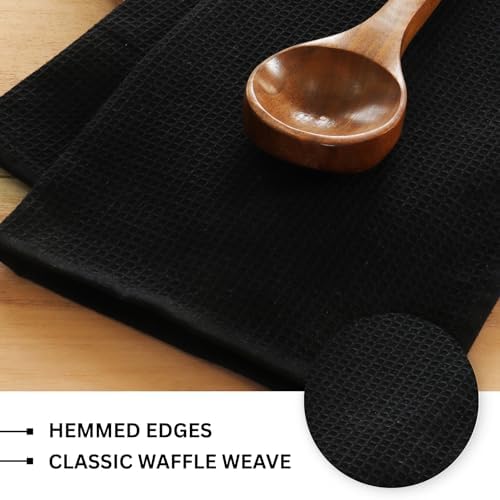 PurpleEssences Solid Kitchen Cloths, Dish Towel 15x25 Set of 6 - Image 3