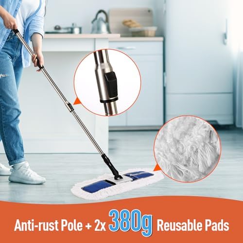 CLEANHOME 24" Heavy-Duty Commercial Dust Mop - Image 2