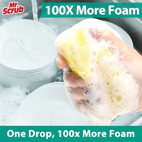 Mr. Scrub Sponges Kitchen Scrub Dish Sponge Scouring Pad, 48 Pack Cleaning - Image 5