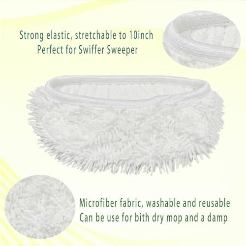 4pcs Reusable Microfiber Mop Pads - Image 3