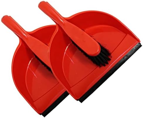 Dust Pan And Brush, Dustpan and Brush Sets, 2 Sets Plastic Mini Dustpan and by BEAHING