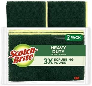 Scotch-Brite Heavy Duty Scrub Sponges, Sponges by Scotch-Brite