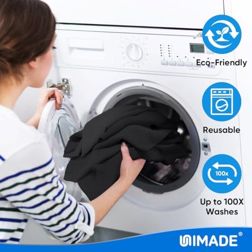 UNIMADE Microfiber Cleaning Cloth, 10 Pack Reusable Microfiber Towels - Image 6