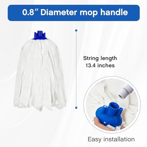 Tanlade 6 Pcs Mop Head Replacement Compatible - Image 2